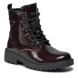 Geox Bottes de randonnée Geox J Casey Girl J9420G 000KC C7J9B S Dk Burgundy/Black