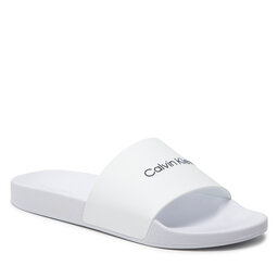 Calvin Klein Jeans Чехли Calvin Klein Jeans Pool Slide HM0HM00455 Bright White YAF