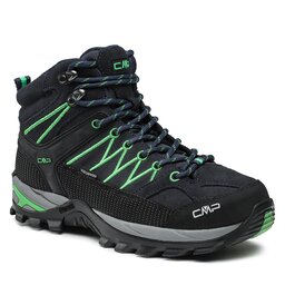 CMP Παπούτσια πεζοπορίας CMP Rigel Mid Trekking Shoes Wp 3Q12947 B.Blue/Gecko 51AK