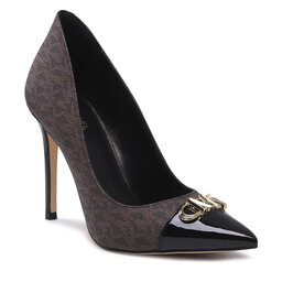 MICHAEL Michael Kors Обувки на ток MICHAEL Michael Kors Parker Pump 40F2PKHP1B Blk/Brown