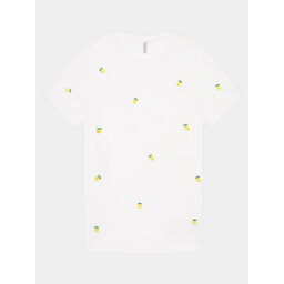 Kids ONLY Kids ONLY T-Shirt Ketty 15317766 Λευκό Regular Fit