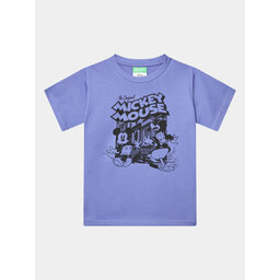 United Colors Of Benetton United Colors Of Benetton Футболка 3096G10B3 Фіолетовий Regular Fit