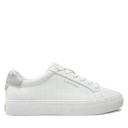 Calvin Klein Sneakers Calvin Klein Vulc Lace Up Texture Fox - Lth HW0HW02439 Weiß