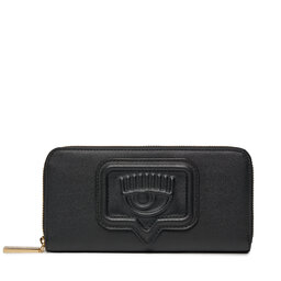 Chiara Ferragni Portafoglio grande da donna Chiara Ferragni 75SB5PA1 Black / Black 899