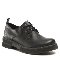 Rieker Oxfordskor Rieker 72000-04 Schwarz