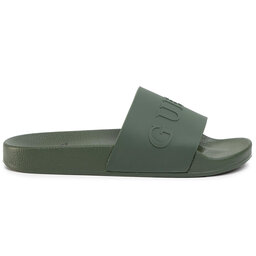 

Шльопанці Guess Slides F02Z03 BB00F G896, Зелений