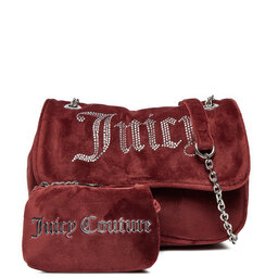 Juicy Couture Torebka Juicy Couture BEJXT5459WPO Bordowy
