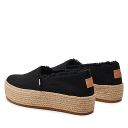 

Еспадрильї Toms Valencia 10019795 Black Canvas, Чорний