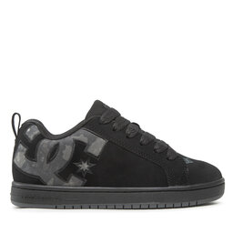 

Снікерcи DC Court Graffik 300529 Black/Black/Black Print (Bp2), Чорний