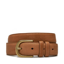 Wrangler Pánský pásek Wrangler Bombato 112358067 Hnědá