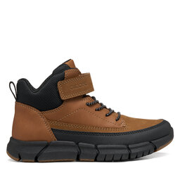 Geox Schnürschuhe Geox J Flexyper Boy J369BA 032ME C0013 M Braun