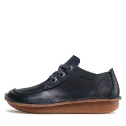 

Туфлі Clarks Funny Dream 261668184 Navy Leather 030, Cиній