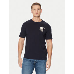 Gant Gant Majica 2003292 Mornarsko modra Regular Fit