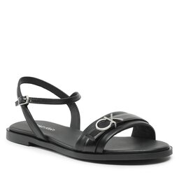 Calvin Klein Sandaler Calvin Klein Almond Sandal W/Hw HW0HW01483 Ck Black BEH