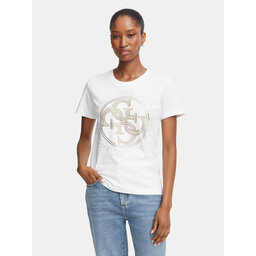 Guess Guess T-Shirt W6BI30 K6051 Weiß Regular Fit