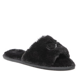 Calvin Klein Papuče Calvin Klein Slipper Sandal Fur HW0HW00634 Ck Black BAX