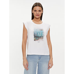 Liu Jo Liu Jo T-Shirt MA4332 J5003 Weiß Regular Fit