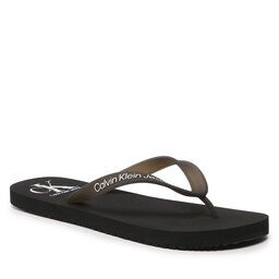 Calvin Klein Jeans Flip-flops Calvin Klein Jeans Beach Sandal Logo YM0YM00656 Black