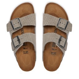 

Шльопанці Birkenstock Arizona 1027019 Emboss Dots Stone Coin, Бежевий