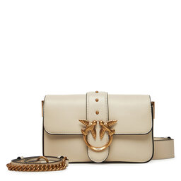 PINKO Τσάντα PINKO Love One Mini Slouchy Fl PE 25 PLTT 104340 A0QO Εκρού