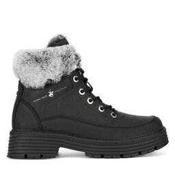 Beverly Hills Polo Club Botines planos Beverly Hills Polo Club V12-703 Negro