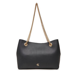 Calvin Klein Τσάντα Calvin Klein Minimal Monogram Shoulder Bag Wi LV04F3205G Μαύρο