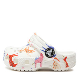 

Шльопанці Crocs Classic Character Print Clog T 209697 Unicorn 9CD, Білий