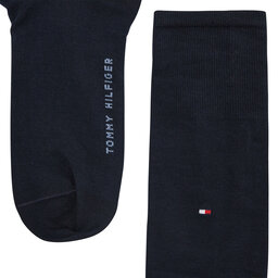 

Високі жіночі шкарпетки Tommy Hilfiger 443030001 Midnight Blue 563, Cиній