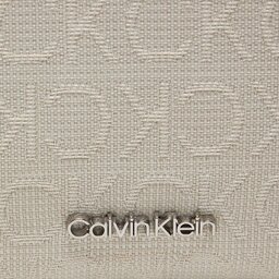 

Сумка Calvin Klein Gracie K60K611663 Stoney Beige Jacquard Mono PEA, Бежевий