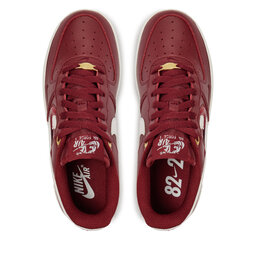 

Взуття Nike Air Force 1 '07 Prm DZ5616 600 Team Red/Sail/Gym Red/Team Red, Бордовий