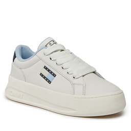 

Снікерcи Tommy Jeans Tjw City Flatform EN0EN02500 Ecru / Dark Night Navy YBL, Écru