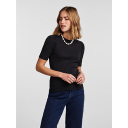 Pieces Pieces Camiseta 17133700 Negro Slim Fit