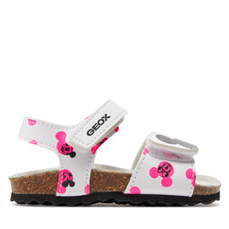 Geox Sandali Geox B Sandal Chalki Girl B452RB 000BC C1441 M Bianco