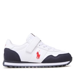 

Снікерcи Polo Ralph Lauren Train 89 Pp Ps RF104135 White Tumbled/Navy Micro w/ Red PP, Білий