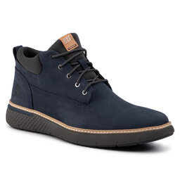 Timberland Šnurovacia obuv Timberland Cross Mark Chukka TB0A222F0191 Navy Nubuck