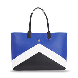 Tommy Hilfiger Geantă Tommy Hilfiger Iconic Tommy Tote Chevron AW0AW15204 Chevron 0GZ