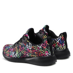 

Снікерcи Skechers Starry Love 117092/BKMT Black/Multi, Кольоровий