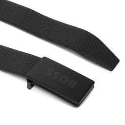 

Чоловічий ремінь Boss Sil 50474978 10199139 01 001, Чорний