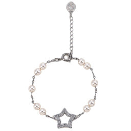 

Браслет Swarovski Stella 5645385 White/Rhs, Срібний