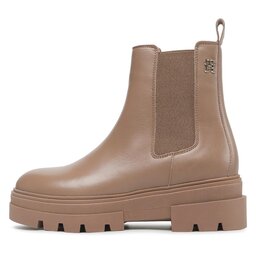 

Челсі Tommy Hilfiger Monochromatic Chelsea Boot FW0FW06899 Oat Milk GUP, Бежевий