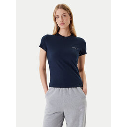 Tommy Jeans Tommy Jeans Póló Linear DW0DW21164 Sötétkék Slim Fit