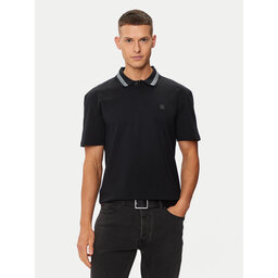 HUGO Hugo Pólóing Doucano 50510036 Fekete Regular Fit