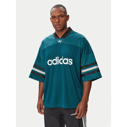 adidas adidas T-Shirt Adicolor KR1401 Grün Loose Fit