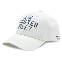 Aeronautica Militare Șapcă Aeronautica Militare 231HA1128CT2261 Bianco Panna 73082