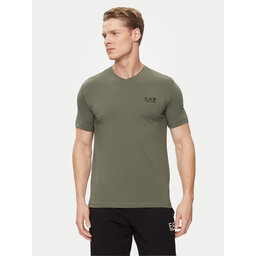 EA7 Emporio Armani EA7 Emporio Armani Marškinėliai 8NPT53 PJM5Z 1846 Žalia Regular Fit
