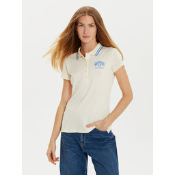 Tommy Hilfiger Tommy Hilfiger Pólóing Varsity WW0WW43931 Bézs Slim Fit