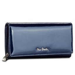 Pierre Cardin Голям дамски портфейл Pierre Cardin 05 LINE 106 Тъмносин