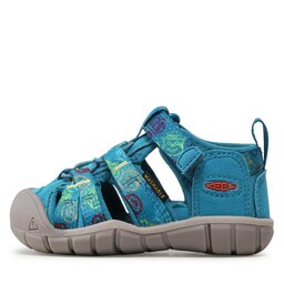 

Босоніжки Keen Seacamp II Cnx 1027404 Smokey Bear/Fjord Blue, Голубий