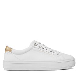 Tommy Hilfiger Sneakers Tommy Hilfiger Essential Vulc Canvas Sneaker FW0FW07682 White YBS