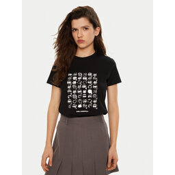 KARL LAGERFELD KARL LAGERFELD T-Shirt A1W17124 Μαύρο Regular Fit